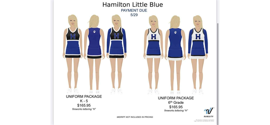 Cheer Uniform Package